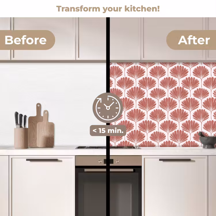 Kitchen splashback - Fan - Motif - Terra — 3