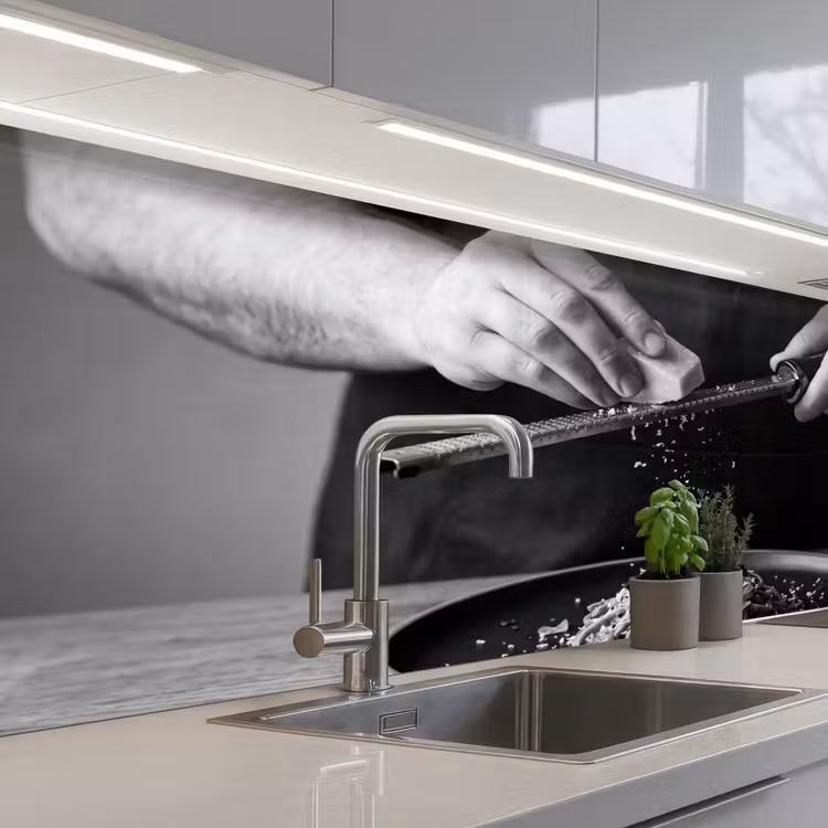 Kitchen splashback - Cheese - Pasta - Grater — 2