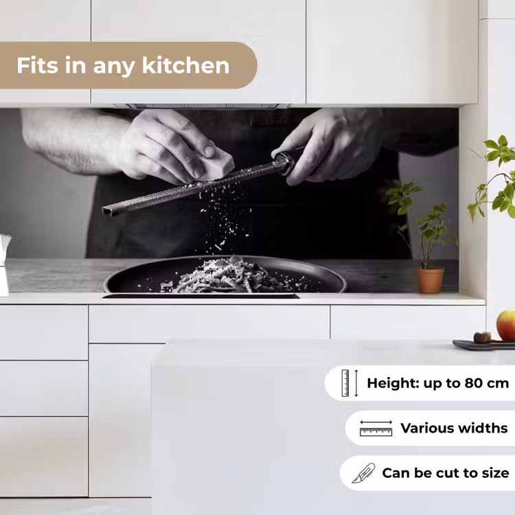 Kitchen splashback - Cheese - Pasta - Grater — 7