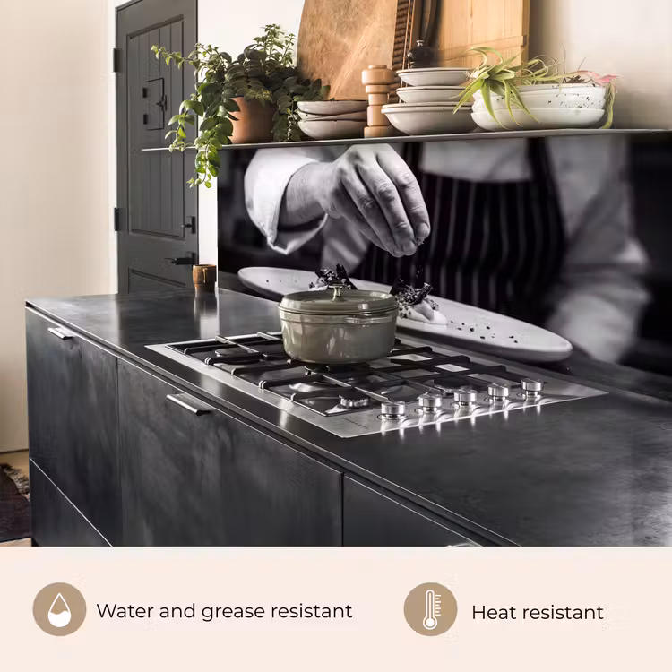 Kitchen splashback - Chef - garnish - dish — 5