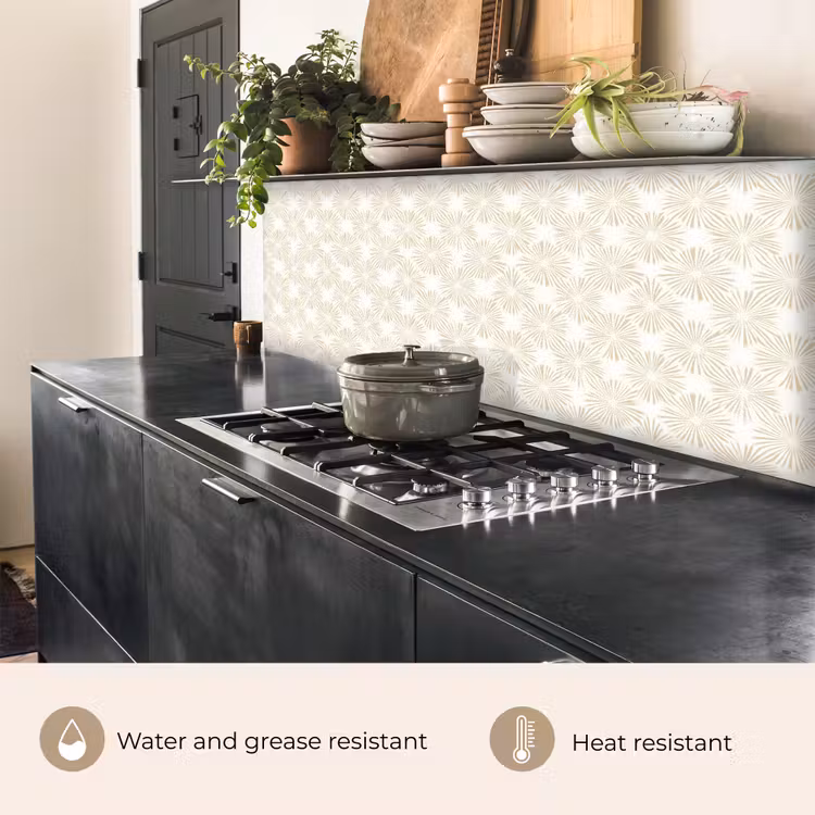 Kitchen splashback - Abstract - Motif - Beige — 5