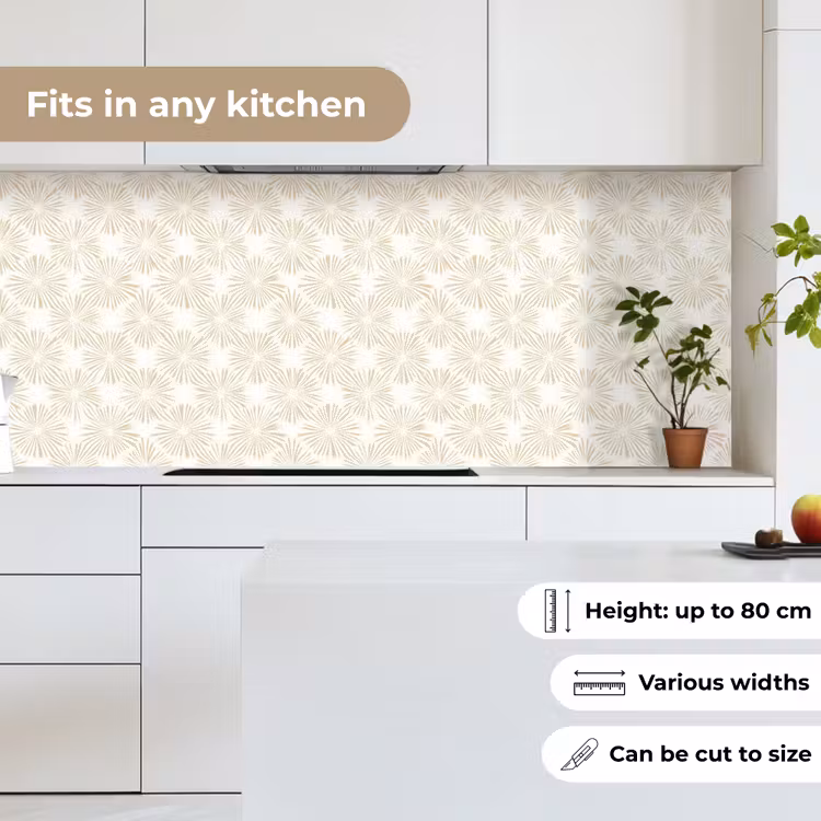 Kitchen splashback - Abstract - Motif - Beige — 7