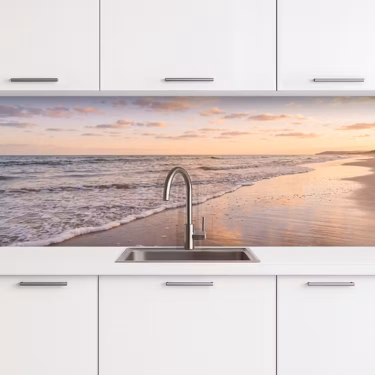 Kitchen splashback - Beach - Surf - Clouds — 4