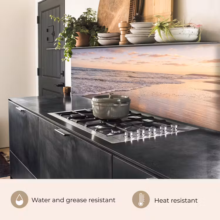 Kitchen splashback - Beach - Surf - Clouds — 5