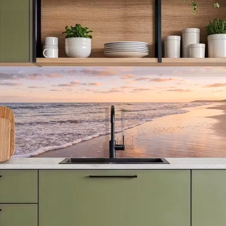 Kitchen splashback - Beach - Surf - Clouds — 8