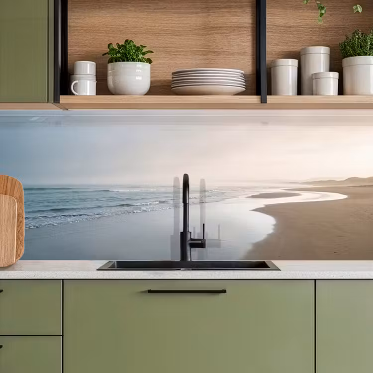 Kitchen splashback - Coastline - Beach - Ocean — 8
