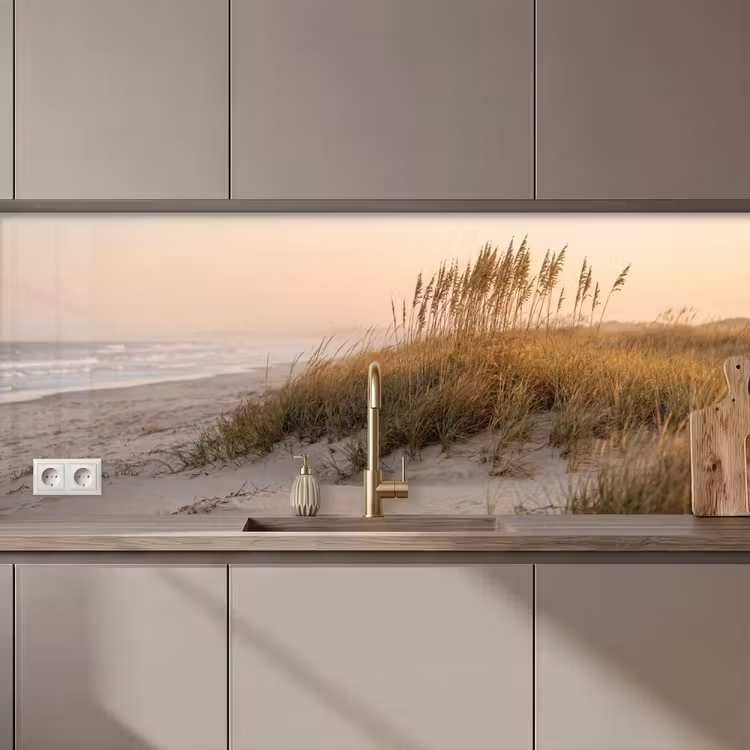 Kitchen splashback - Dune landscape - Sunset - Beach — 1
