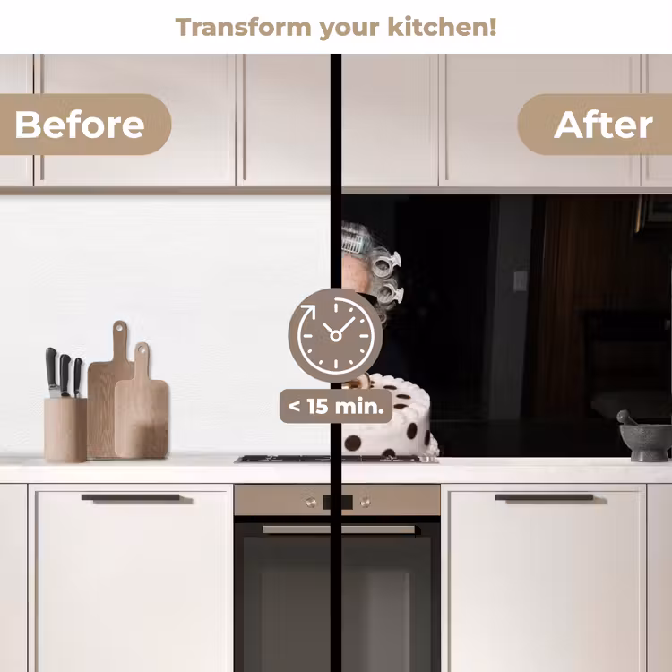 Kitchen splashback - Birthday - Curly pin - Grandma — 3