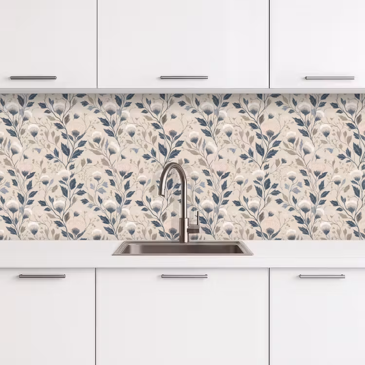 Kitchen splashback - Classic - Botanical - Colorful — 4