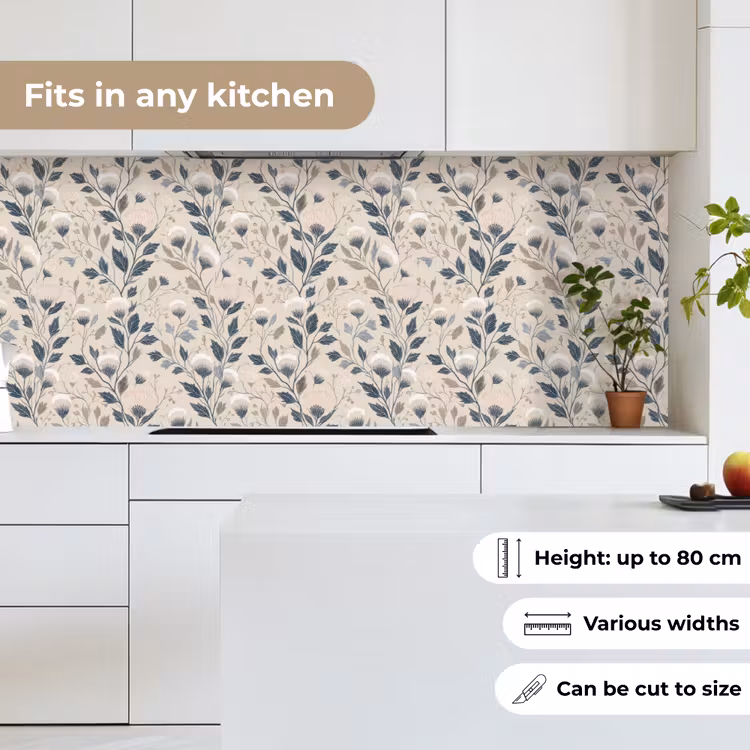 Kitchen splashback - Classic - Botanical - Colorful — 7