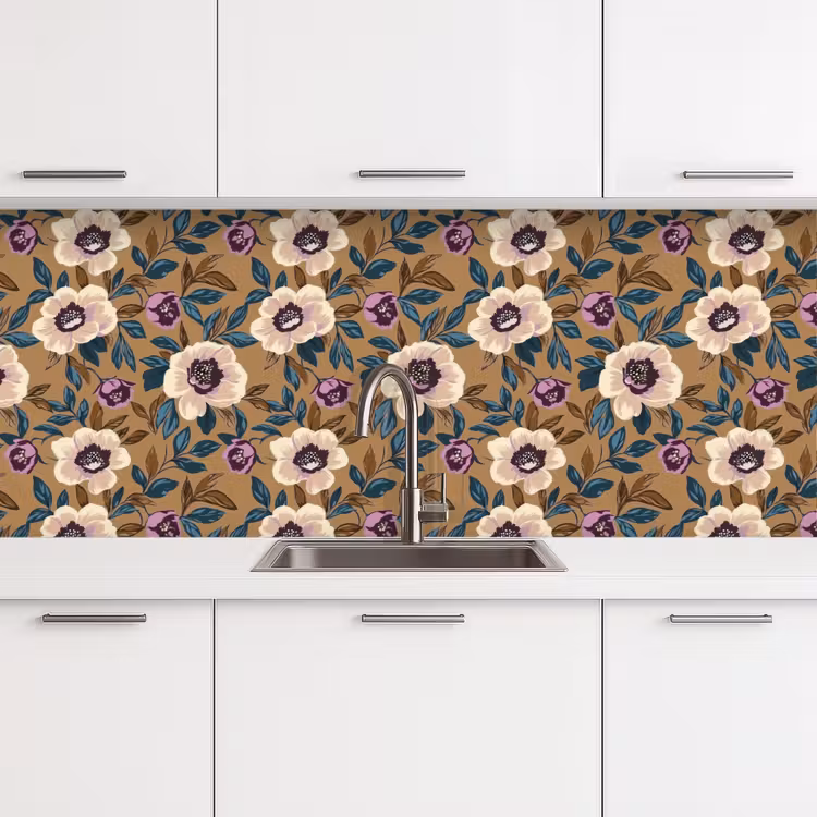 Kitchen splashback - Floral - Still life - Colorful — 4