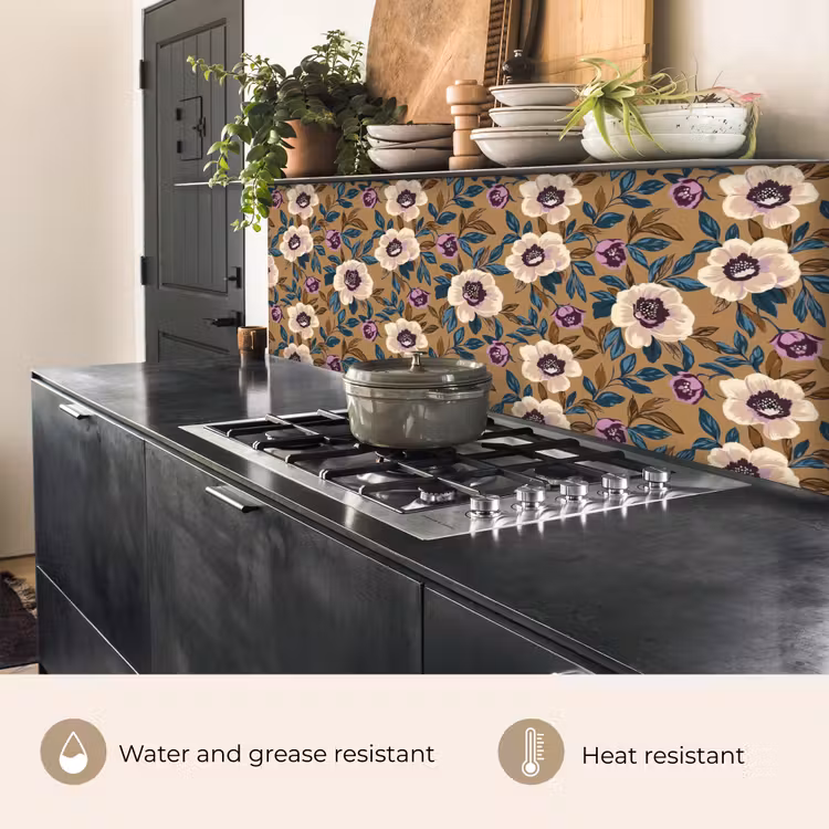 Kitchen splashback - Floral - Still life - Colorful — 5