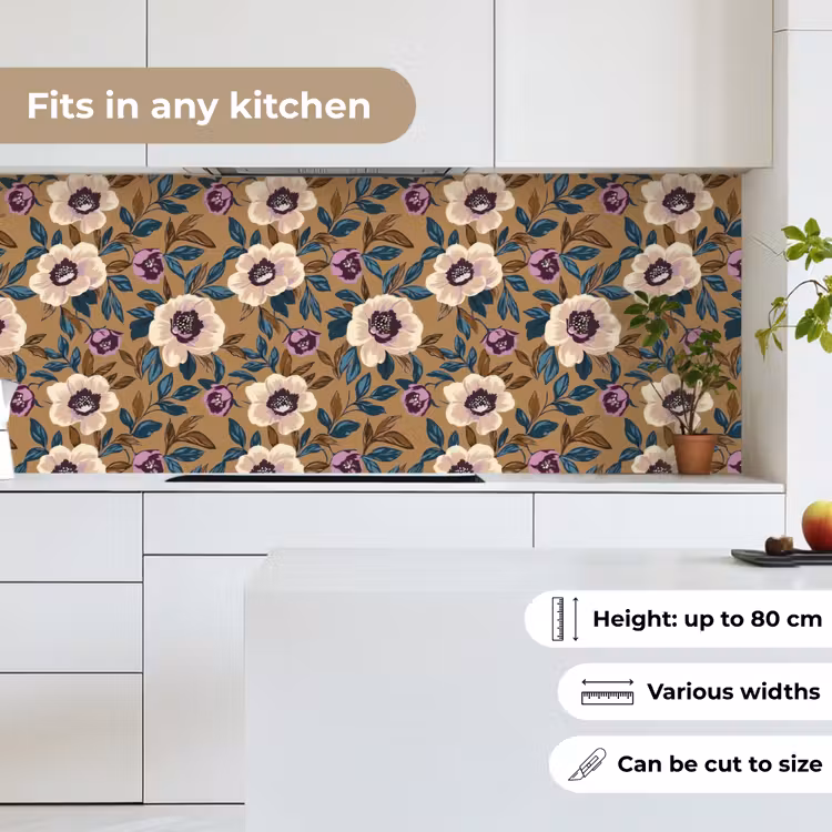 Kitchen splashback - Floral - Still life - Colorful — 7