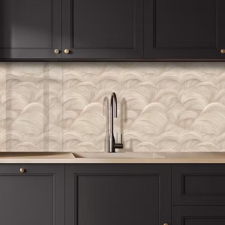 Kitchen splashback - Arches - Pattern - Beige — 6