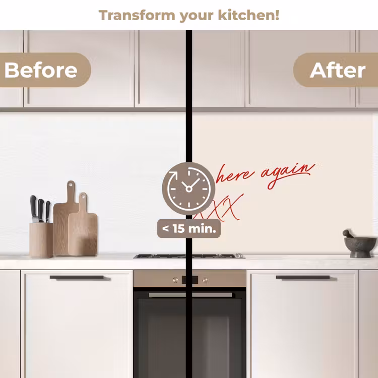 Kitchen splashback - Chef was cute would eat here agian — 3