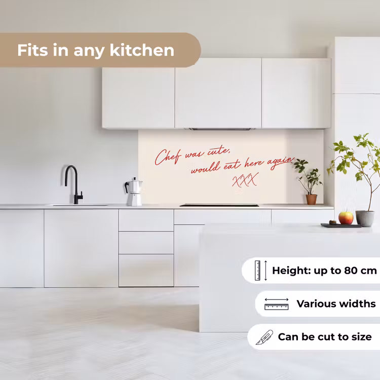 Kitchen splashback - Chef was cute would eat here agian — 7