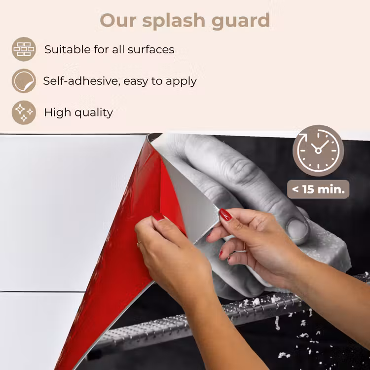 Kitchen splashback for hob - Cheese - Pasta - Grater — 4