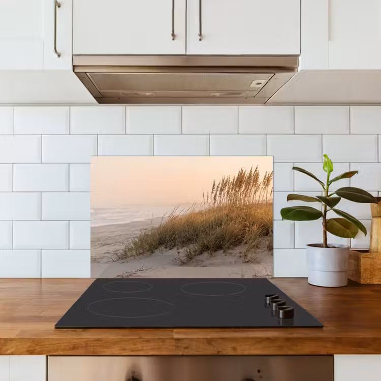 Kitchen splashback for hob - Dune landscape - Sunset - Beach — 3