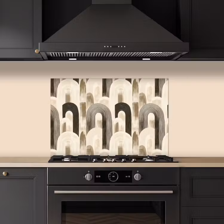 Kitchen splashback for hob - Abstract - Pattern - Arches — 5