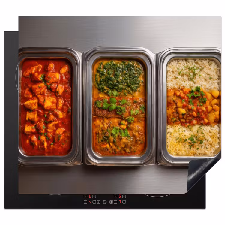 Induction hob protector - Buffet - Food - Colorful — 1