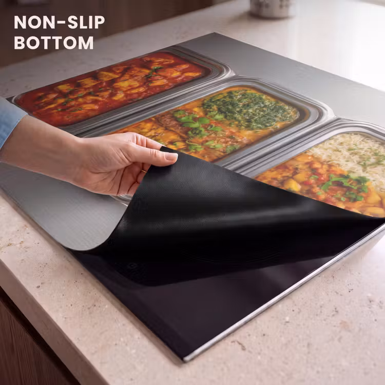 Induction hob protector - Buffet - Food - Colorful — 5