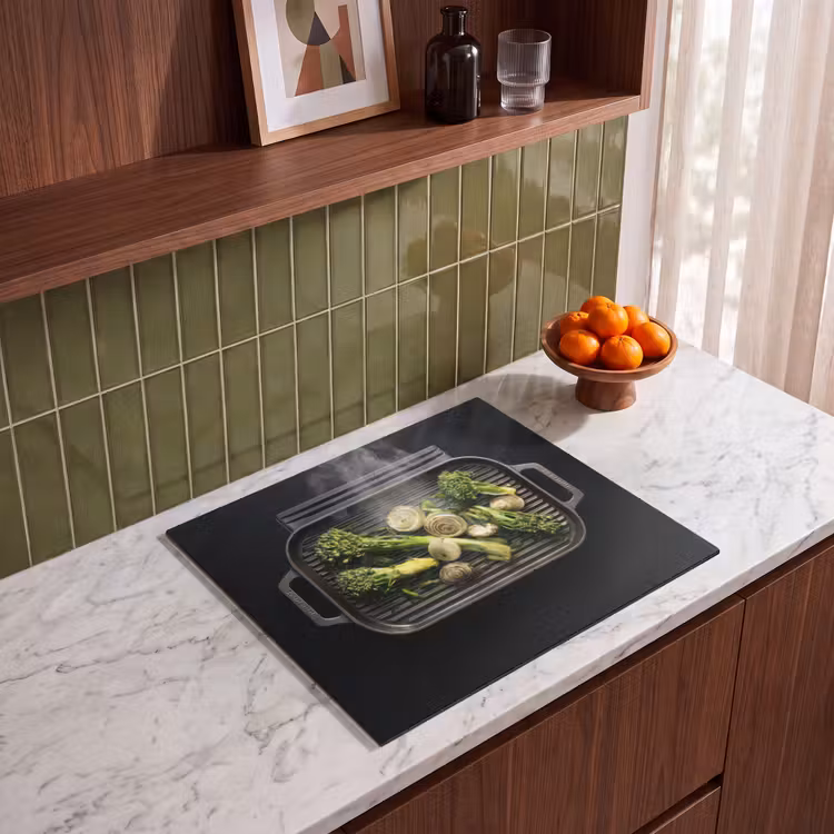 Induction hob protector - Cooking - Grill pan - Vegetables — 4