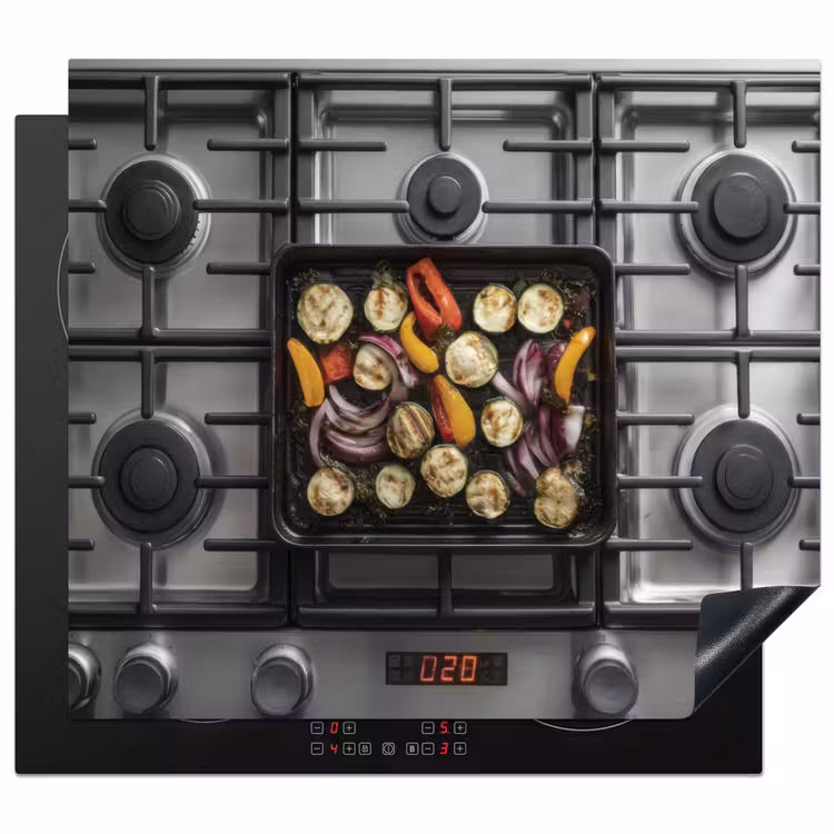 Induction hob protector - Gas stove - Grill - Vegetables — 1