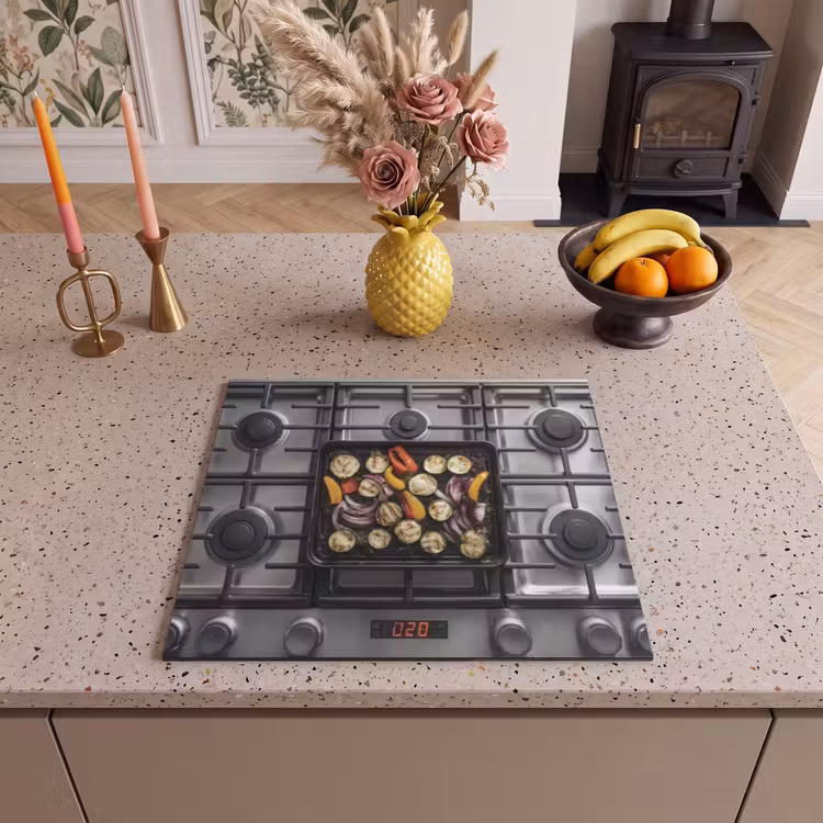 Induction hob protector - Gas stove - Grill - Vegetables — 3