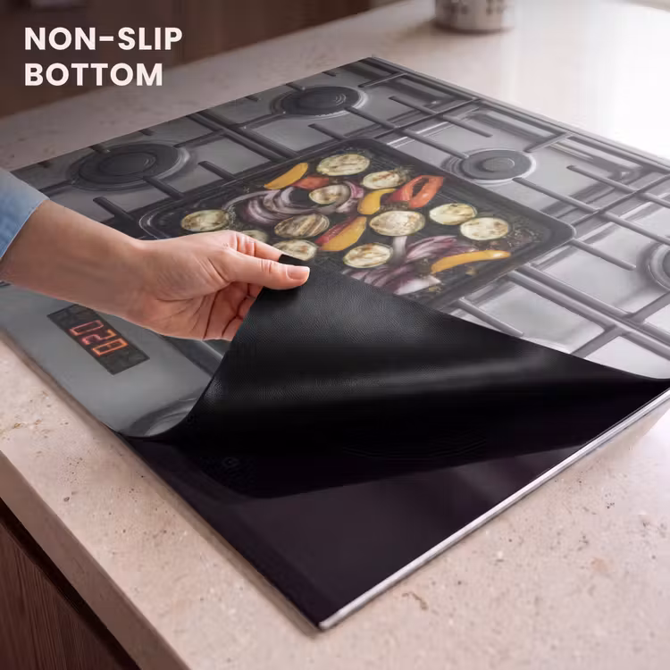Induction hob protector - Gas stove - Grill - Vegetables — 5