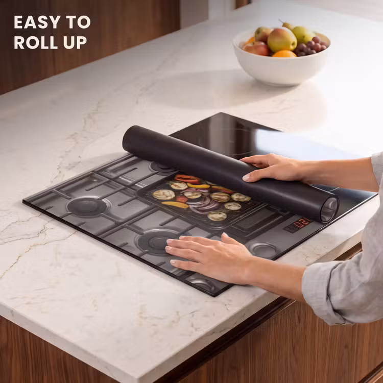 Induction hob protector - Gas stove - Grill - Vegetables — 6