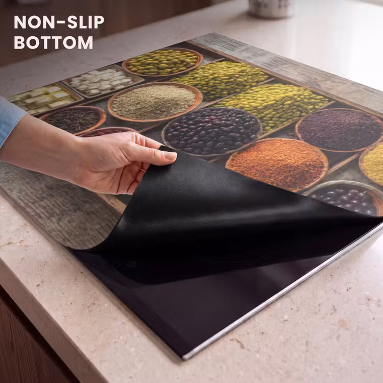 Induction hob protector - Herbs - Spices - Olives — 5