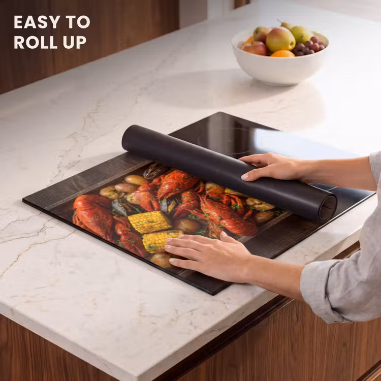 Induction hob protector - Lobster - Vegetables - Food — 6
