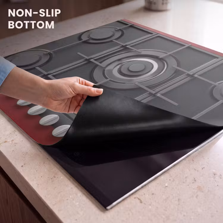 Induction hob protector - Stove - Gas Burner - Red — 5