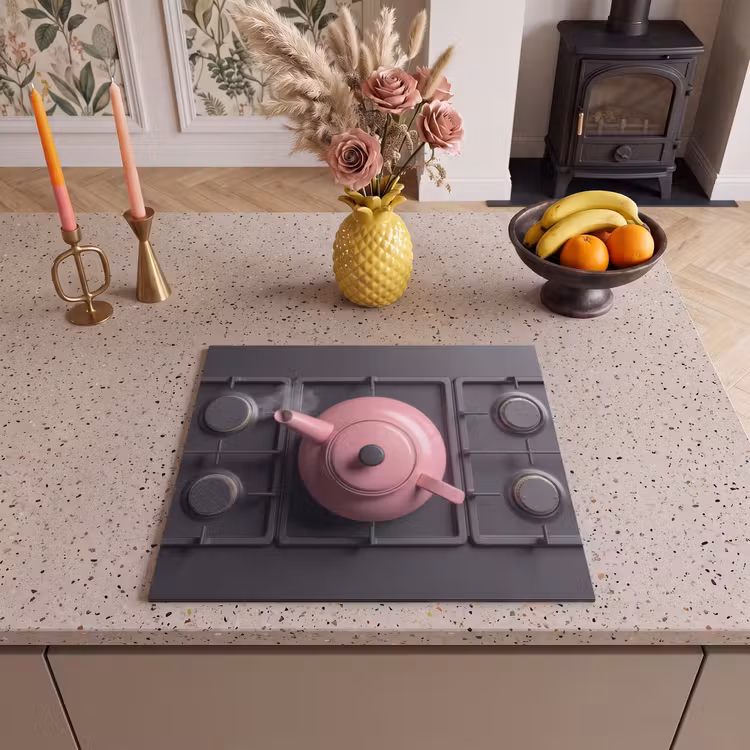 Induction hob protector - Stove - Kettle - Pink — 3