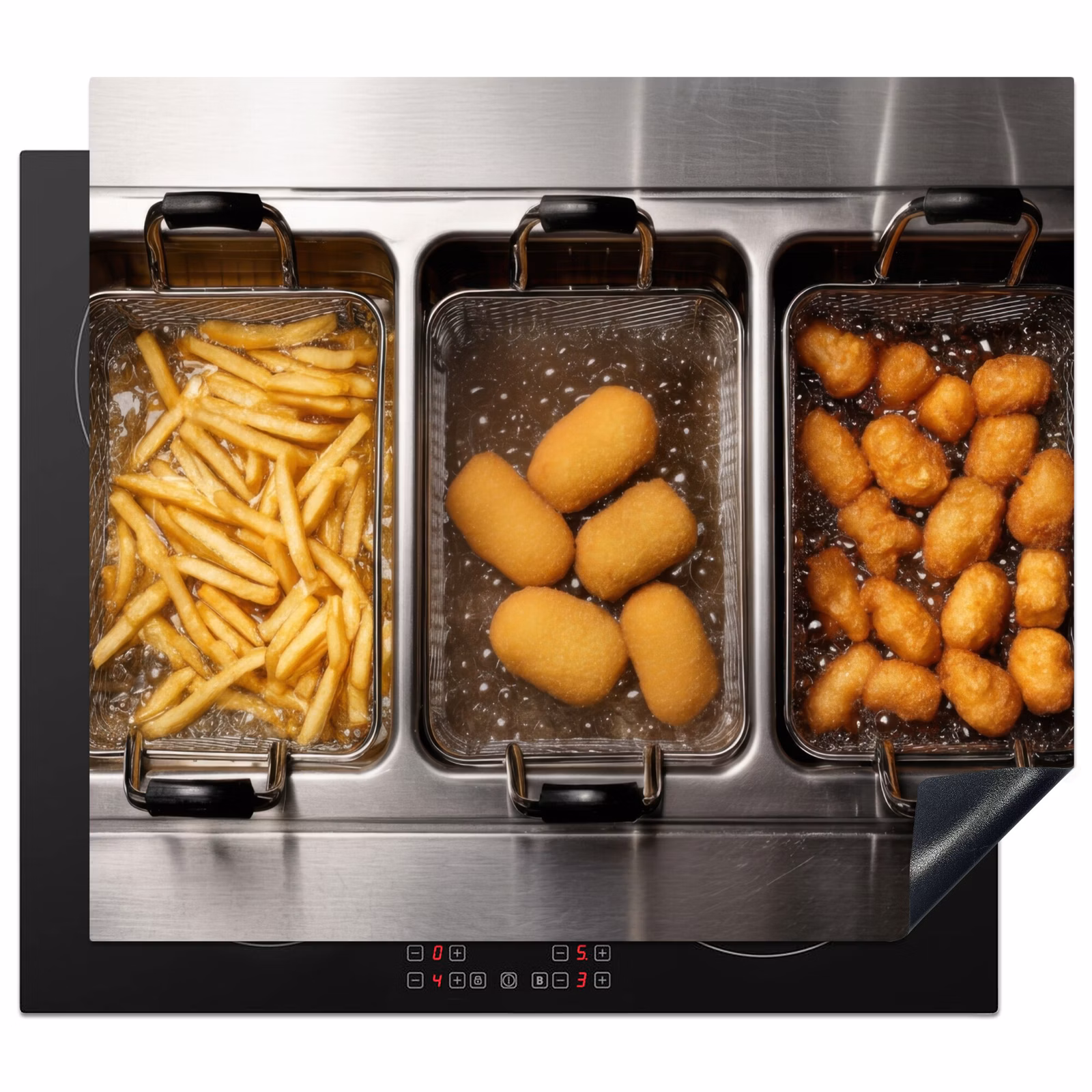 Induction hob protector - Frying - Food - Cooking — 1