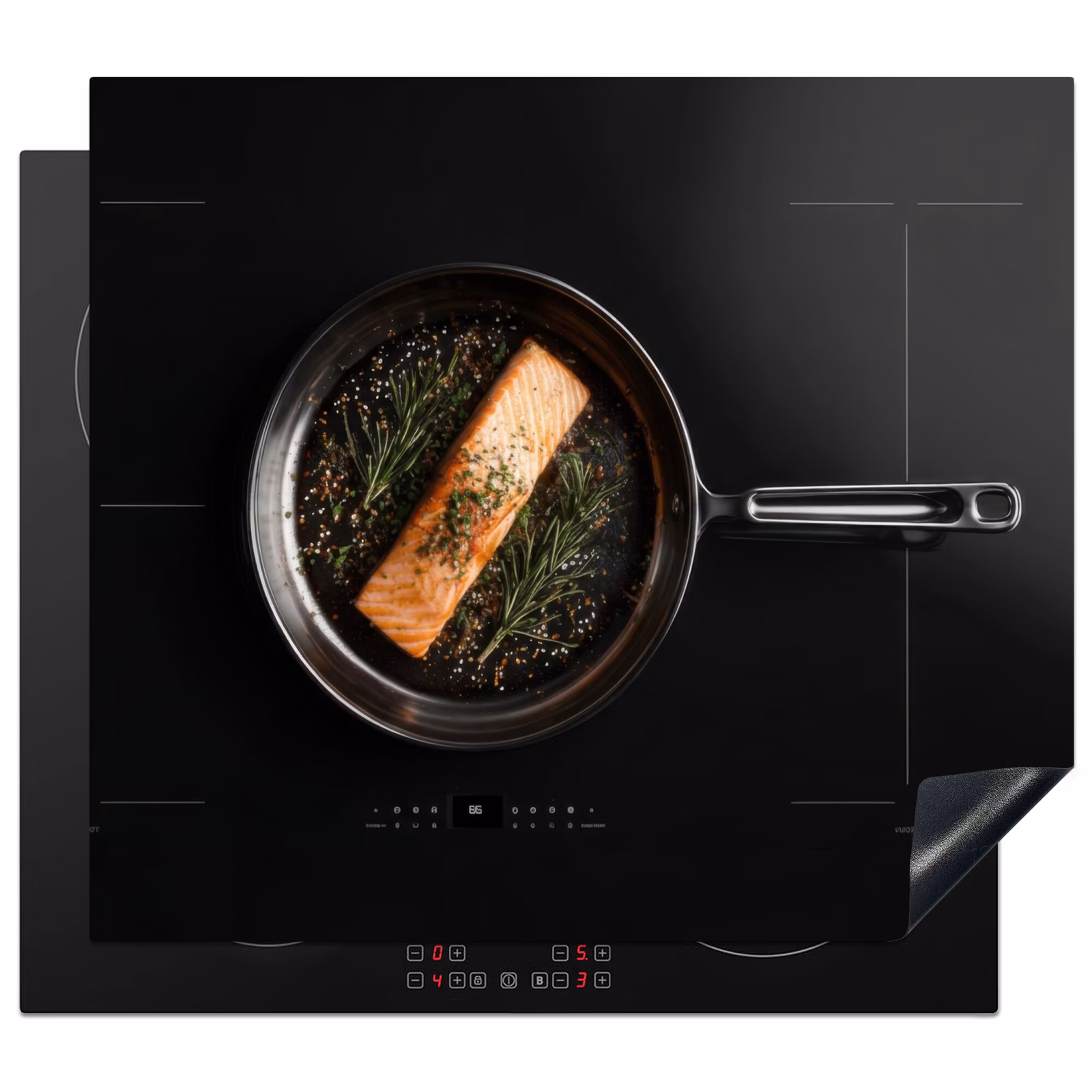 Induction hob protector - Salmon - Stove - Cooking — 1