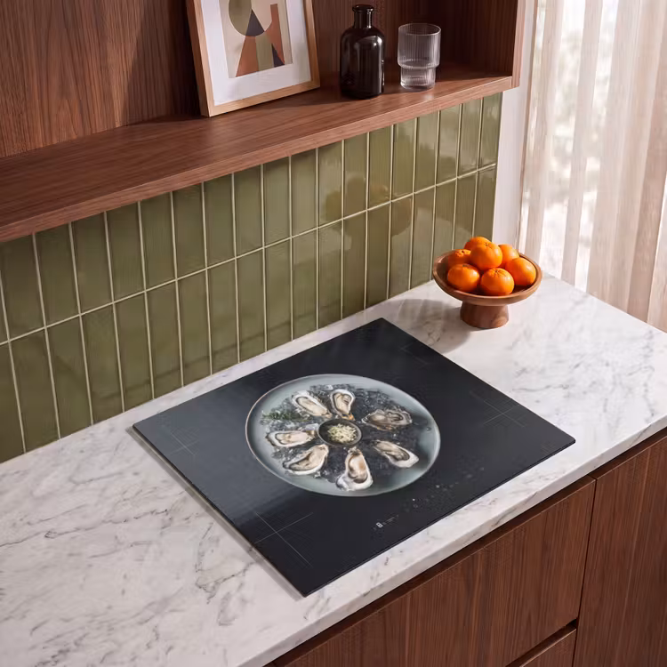 Induction hob protector - Oysters - Cooker - Black — 4