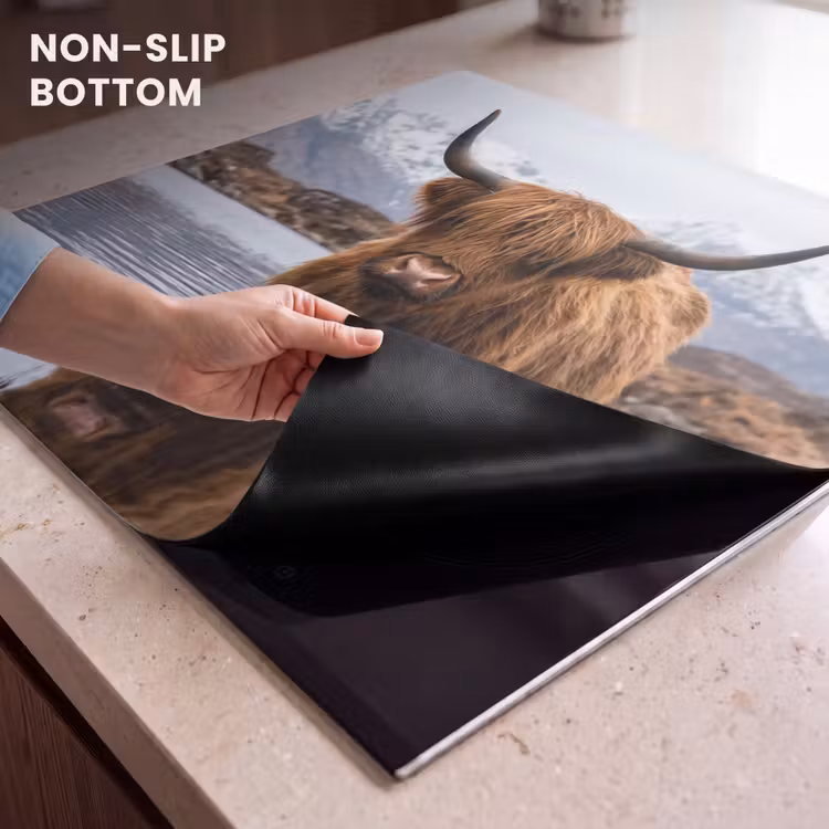 Induction hob cover - Scotch highlander - Brown - Water — 5