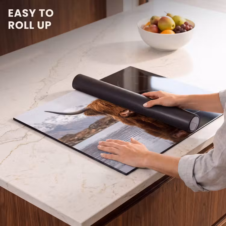 Induction hob cover - Scotch highlander - Brown - Water — 6