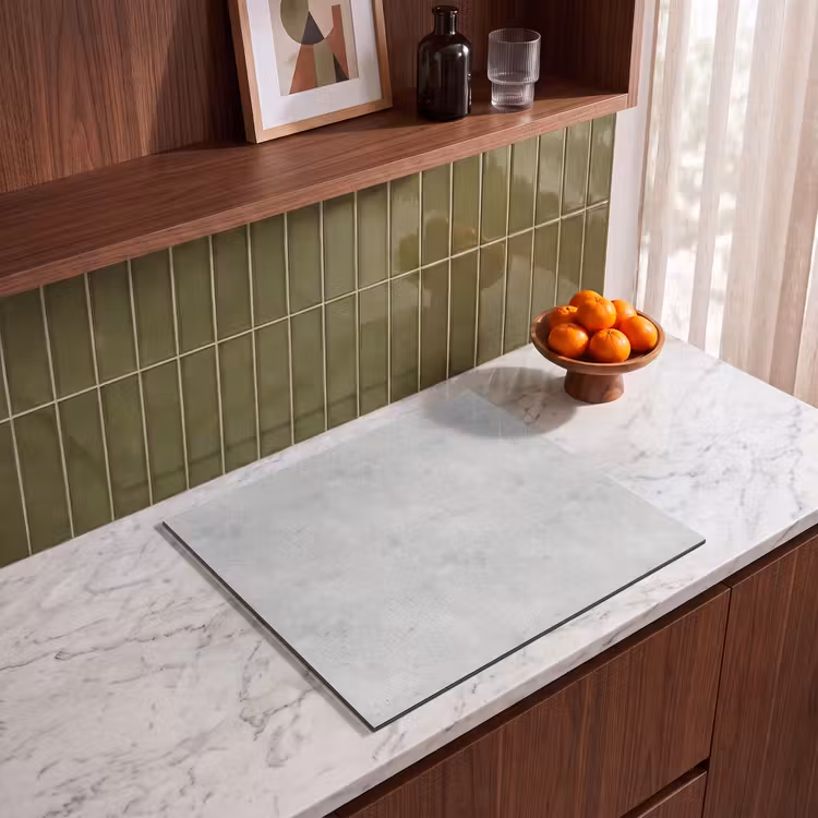Induction hob protector - Gray - Concrete - Neutral — 4