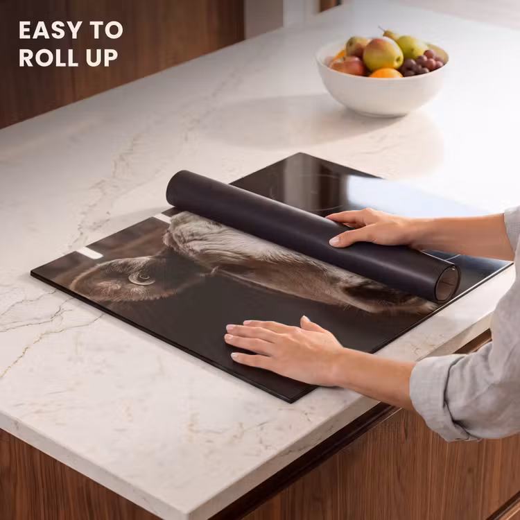 Induction hob cover - Calf - Earmark - Wooden stable — 6