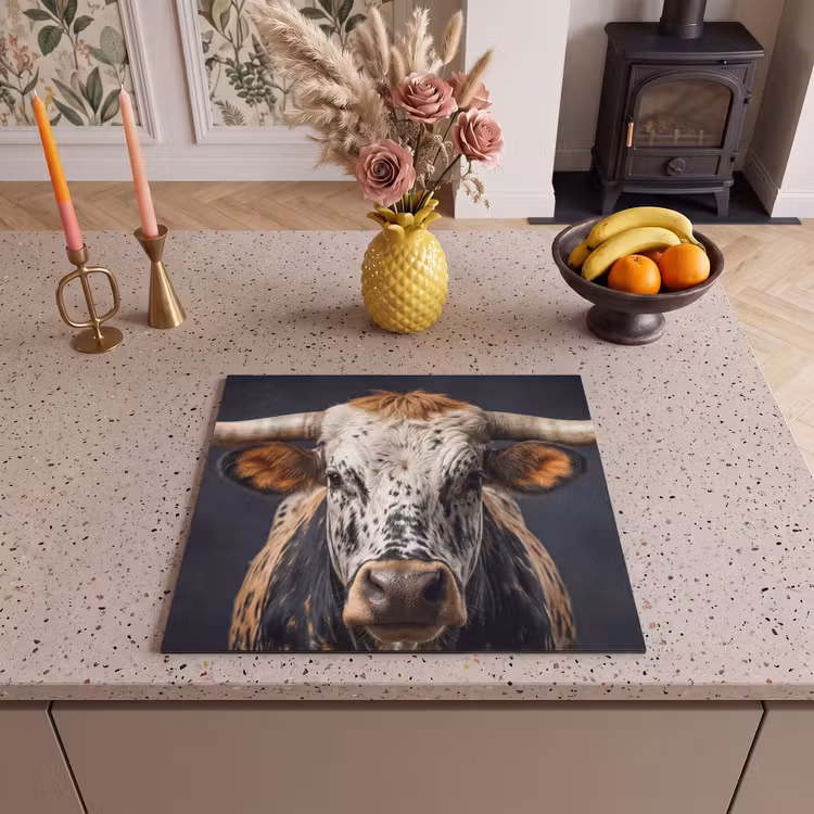 Induction hob cover - Taurus - Colorful - Horns — 3