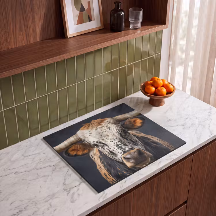 Induction hob cover - Taurus - Colorful - Horns — 4
