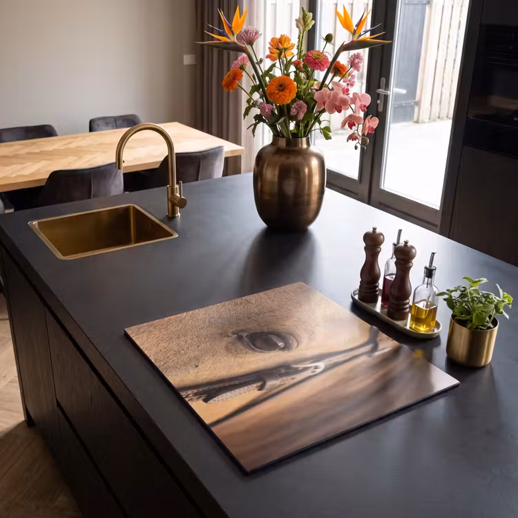 Induction hob cover - Horse - Eye - Brown — 2