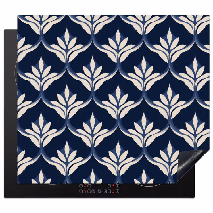 Induction hob protector - Modern - Design - Blue — 1