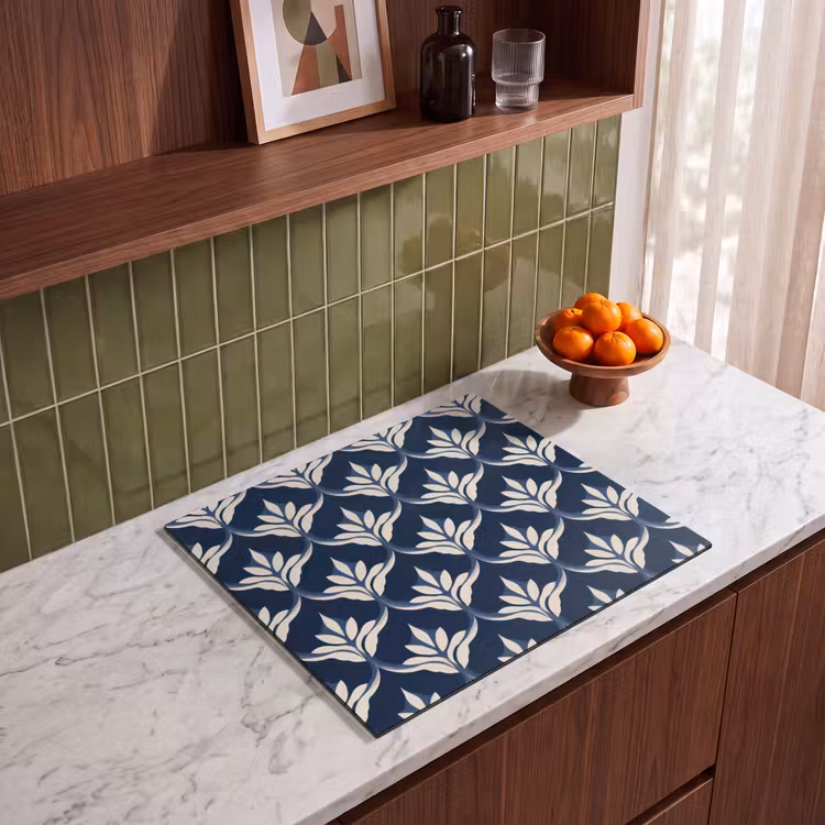 Induction hob protector - Modern - Design - Blue — 4