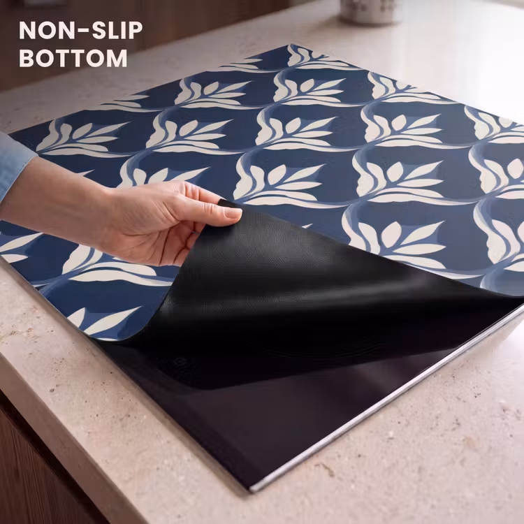 Induction hob protector - Modern - Design - Blue — 5