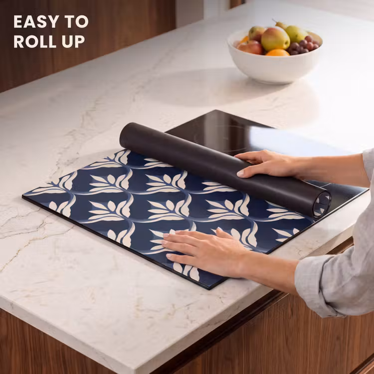Induction hob protector - Modern - Design - Blue — 6