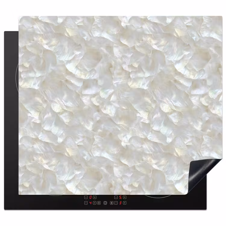 Induction hob protector - Pearl Gloss - White - Shell — 1