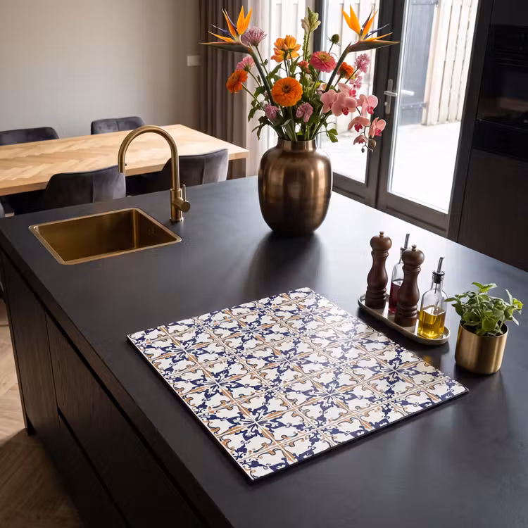 Induction hob protector - Classic - Pattern - Colorful — 2